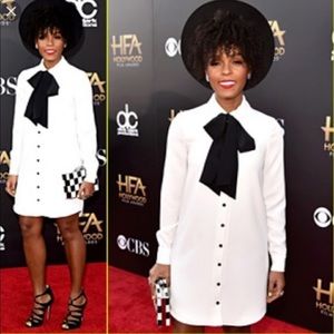 Kate Spade ♠️ Black Velvet Tie Griffin Dress